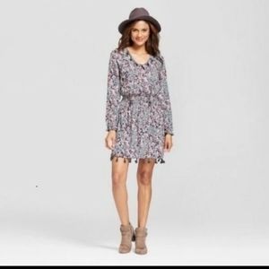 NWT Knox Rose Women's Tassle Trim Dress